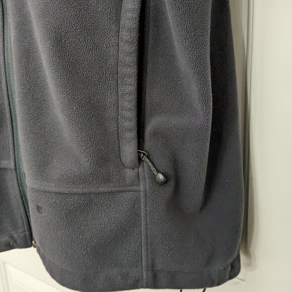 The North Face Jacket Men’s Windwall Sueded Fleece Full Zip Size L Gray - Picture 7 of 16